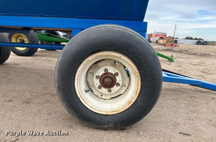 image for item IU9156 Shop built  fuel trailer