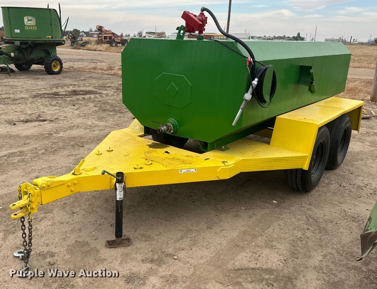 image for item IU9157 Shop built  fuel trailer