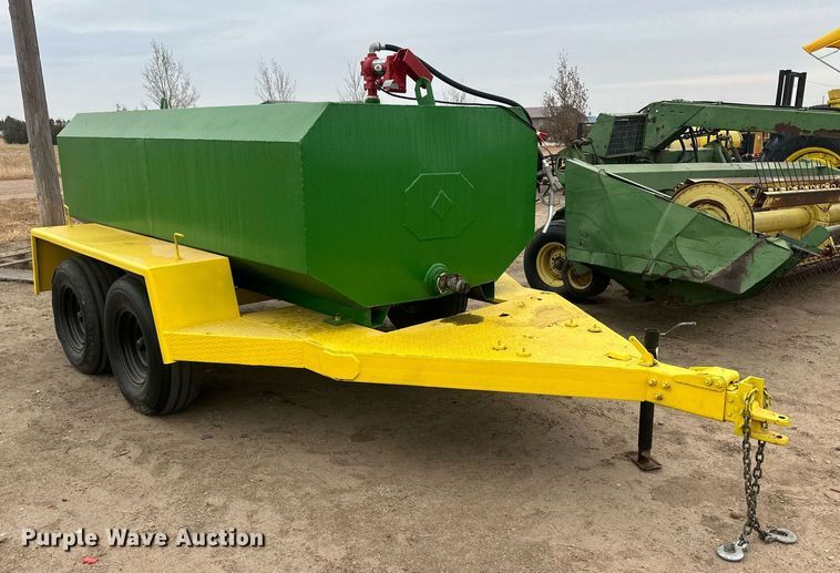 image for item IU9157 Shop built  fuel trailer