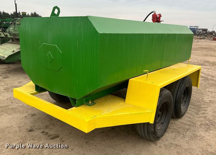 image for item IU9157 Shop built  fuel trailer