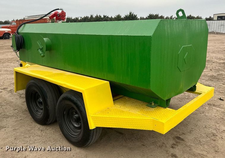 image for item IU9157 Shop built  fuel trailer