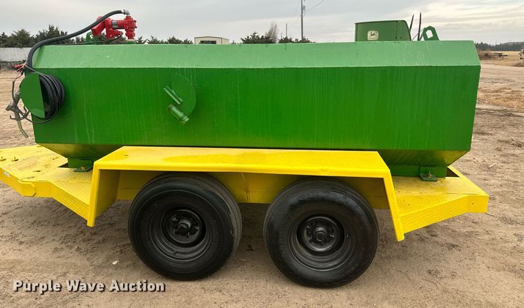 image for item IU9157 Shop built  fuel trailer