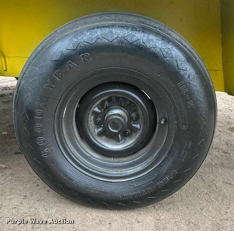 image for item IU9157 Shop built  fuel trailer