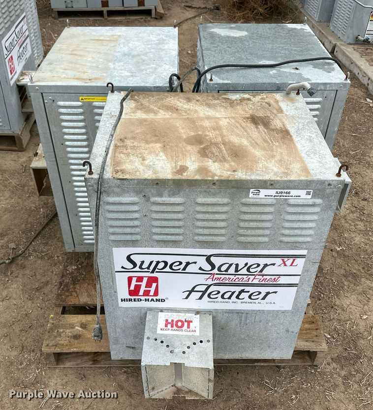 (3) Super Saver XL gas heaters in Sublette, KS Item IU9166 for sale