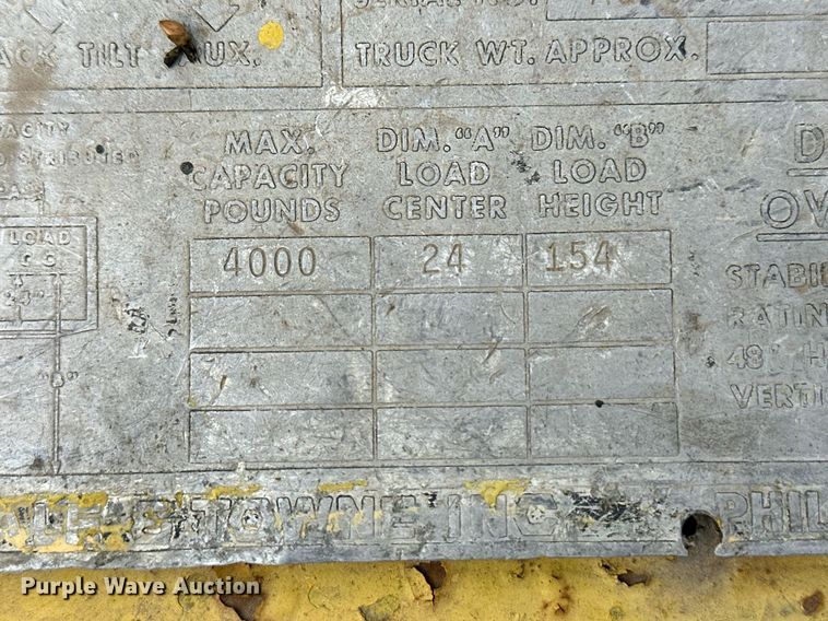 image for item IU9169 Yale G51C-040-CFS-G  forklift