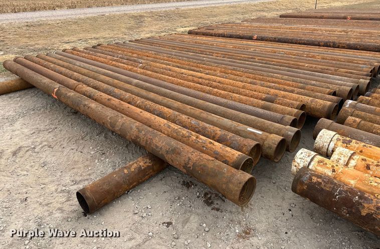 image for item IU9173 (25) joints of 20'L x 8" diameter pipe
