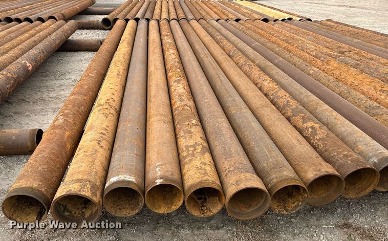image for item IU9173 (25) joints of 20'L x 8" diameter pipe