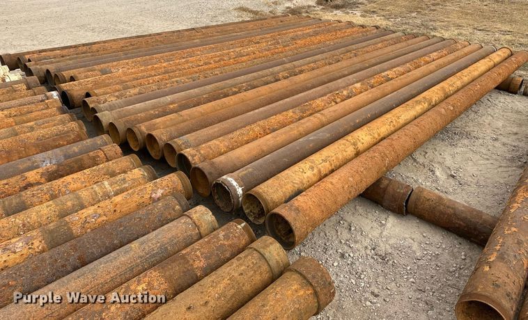 image for item IU9173 (25) joints of 20'L x 8" diameter pipe
