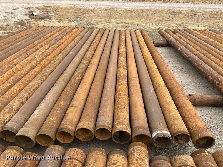 image for item IU9173 (25) joints of 20'L x 8" diameter pipe