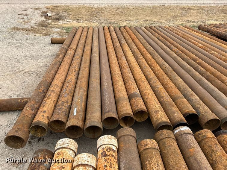 image for item IU9173 (25) joints of 20'L x 8" diameter pipe