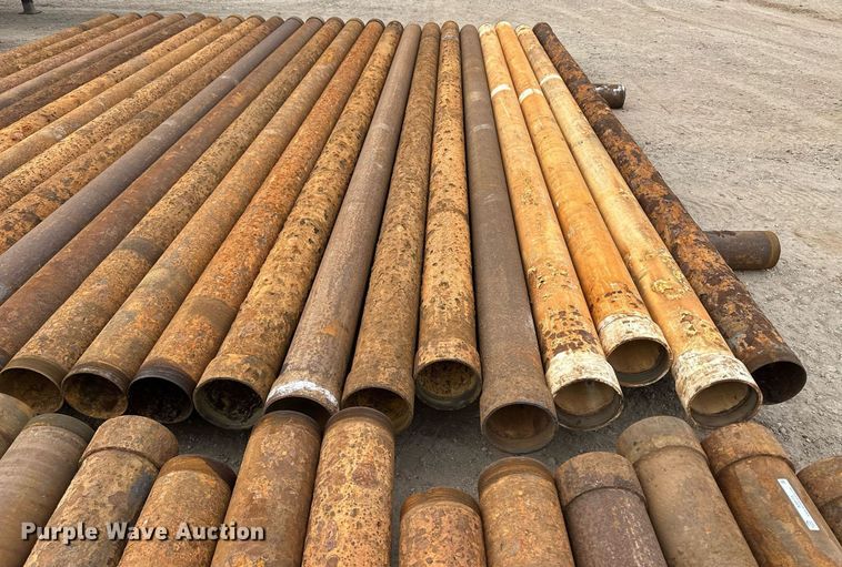 image for item IU9174 (25) joints of 20'L x 8" diameter pipe