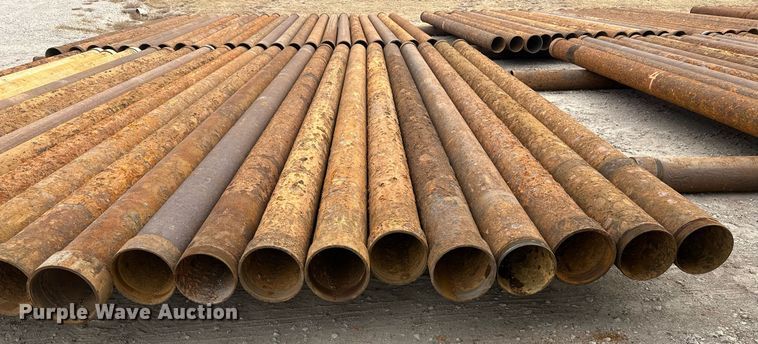 image for item IU9174 (25) joints of 20'L x 8" diameter pipe