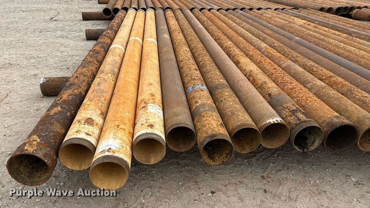 image for item IU9174 (25) joints of 20'L x 8" diameter pipe