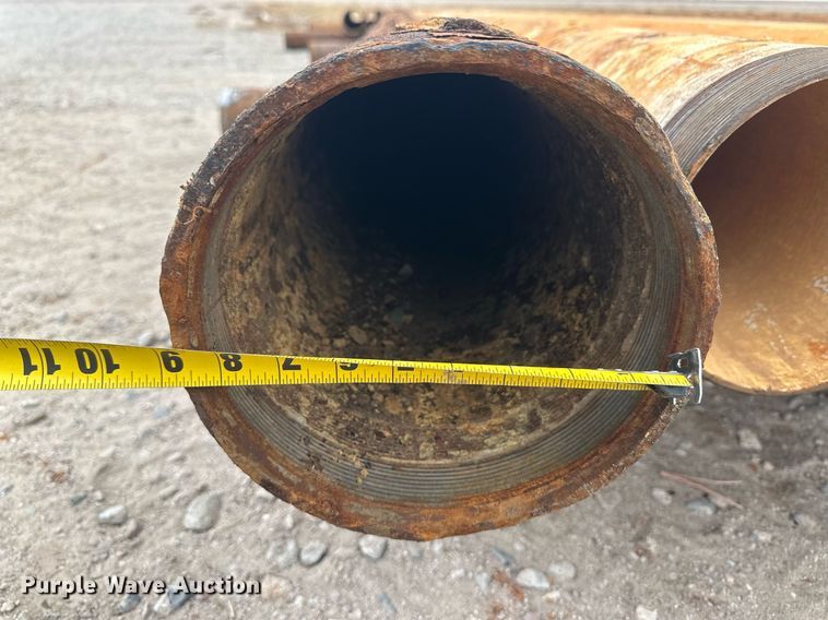 image for item IU9174 (25) joints of 20'L x 8" diameter pipe