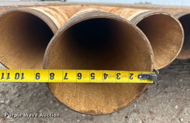 image for item IU9174 (25) joints of 20'L x 8" diameter pipe