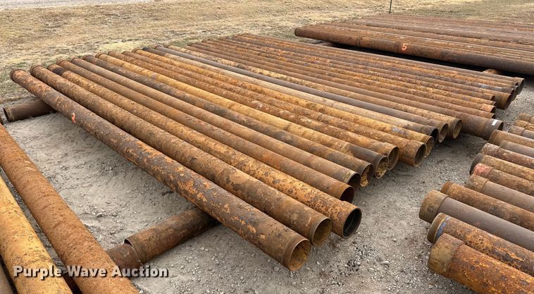 image for item IU9175 (25) joints of 20'L x 8" diameter pipe