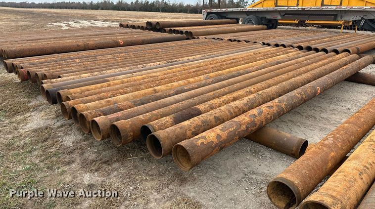 image for item IU9175 (25) joints of 20'L x 8" diameter pipe