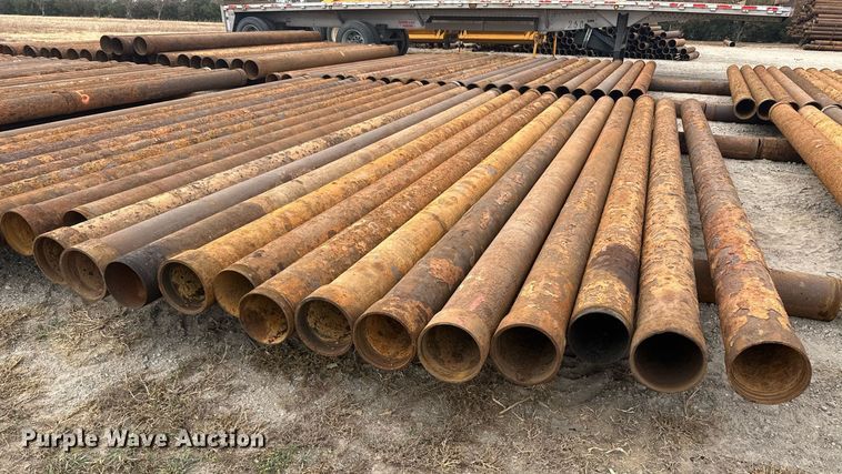 image for item IU9175 (25) joints of 20'L x 8" diameter pipe