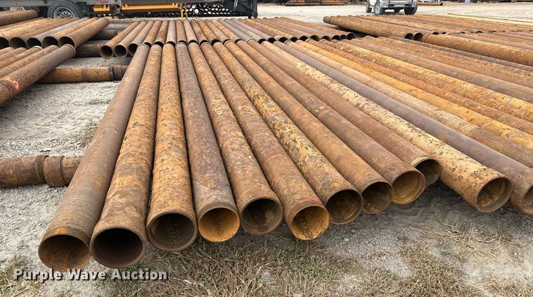 image for item IU9175 (25) joints of 20'L x 8" diameter pipe