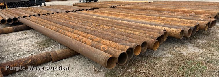 image for item IU9175 (25) joints of 20'L x 8" diameter pipe