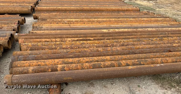 image for item IU9175 (25) joints of 20'L x 8" diameter pipe