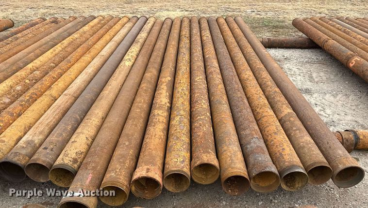 image for item IU9175 (25) joints of 20'L x 8" diameter pipe