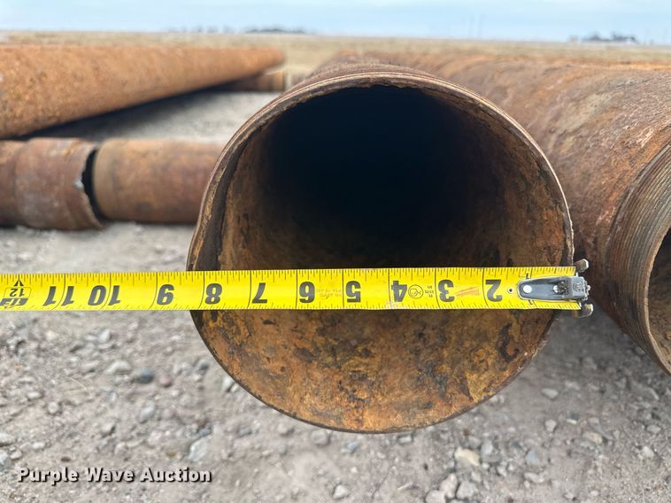 image for item IU9175 (25) joints of 20'L x 8" diameter pipe