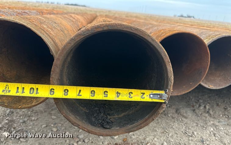 image for item IU9175 (25) joints of 20'L x 8" diameter pipe