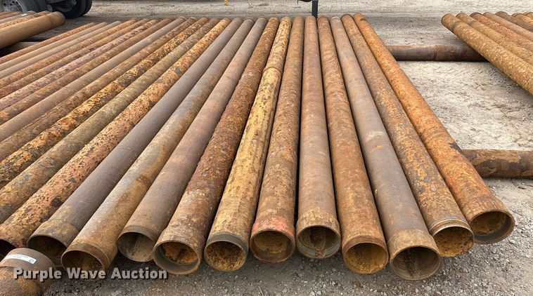 image for item IU9176 (25) joints of 20'L x 8" diameter pipe