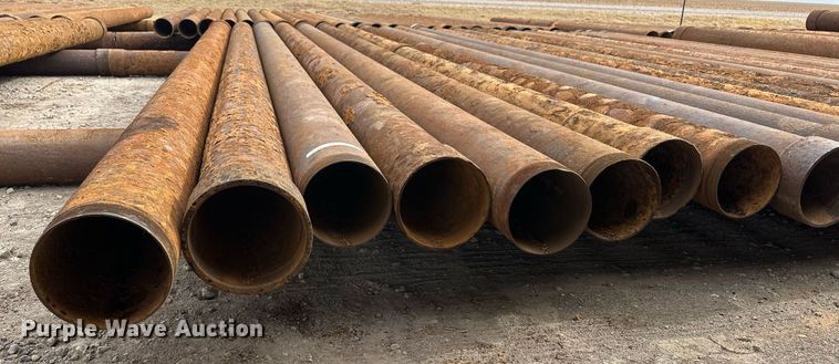 image for item IU9176 (25) joints of 20'L x 8" diameter pipe
