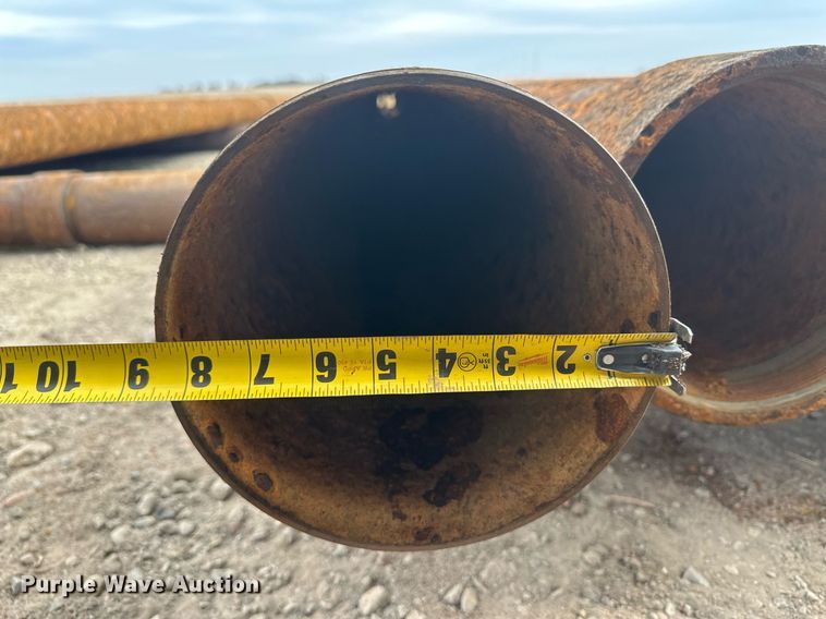 image for item IU9176 (25) joints of 20'L x 8" diameter pipe