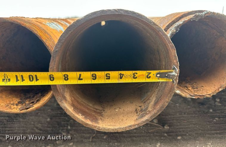 image for item IU9176 (25) joints of 20'L x 8" diameter pipe