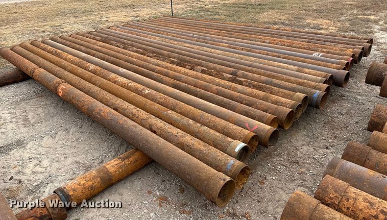 image for item IU9177 (25) joints of 20'L x 8" diameter pipe