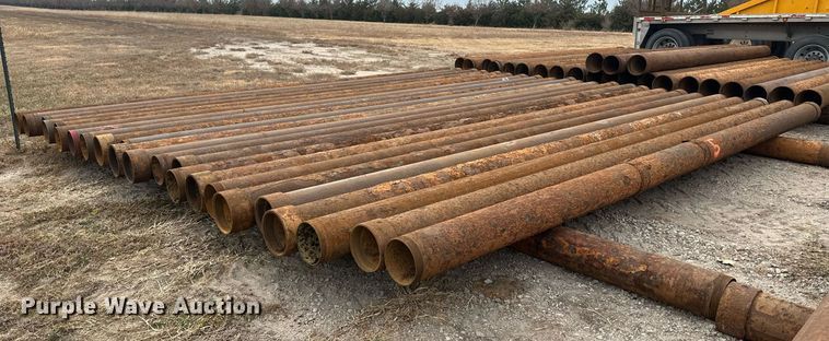 image for item IU9177 (25) joints of 20'L x 8" diameter pipe