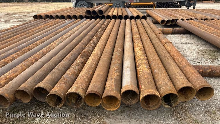 image for item IU9177 (25) joints of 20'L x 8" diameter pipe