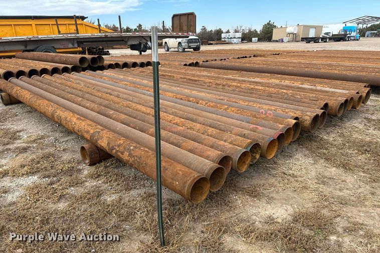 image for item IU9177 (25) joints of 20'L x 8" diameter pipe