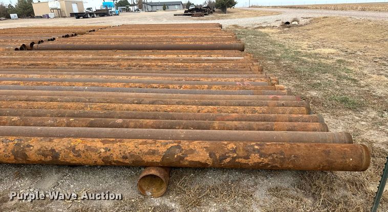 image for item IU9177 (25) joints of 20'L x 8" diameter pipe