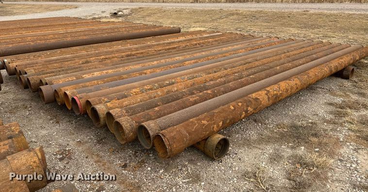 image for item IU9177 (25) joints of 20'L x 8" diameter pipe