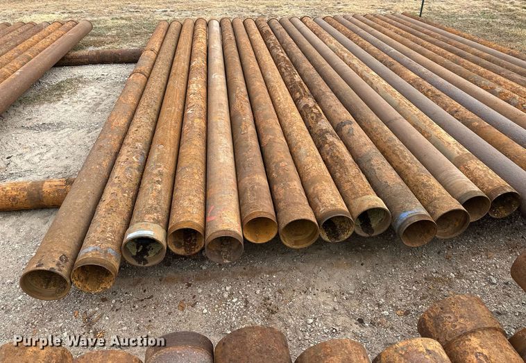 image for item IU9177 (25) joints of 20'L x 8" diameter pipe