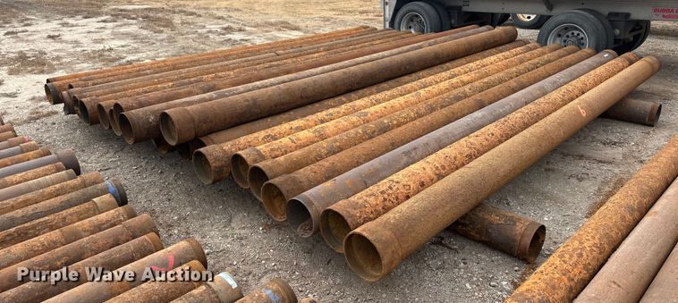 image for item IU9178 (25) joints of 20'L x 8" diameter pipe
