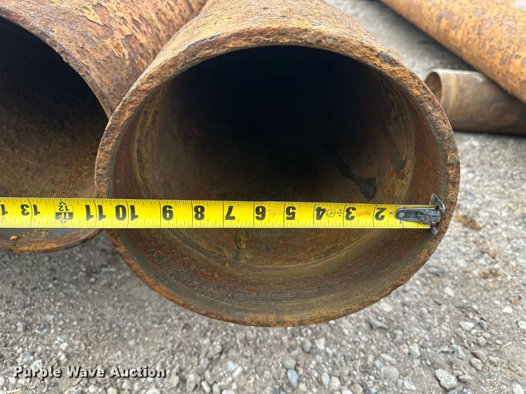 image for item IU9178 (25) joints of 20'L x 8" diameter pipe