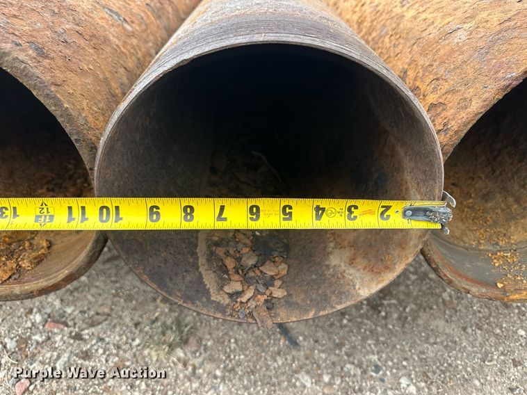image for item IU9178 (25) joints of 20'L x 8" diameter pipe