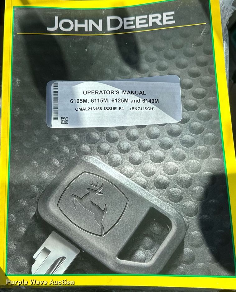 image for item IU9188 2014 John Deere 6125M  MFWD tractor