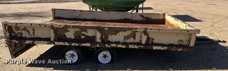 image for item IU9196 Shop built  utility trailer