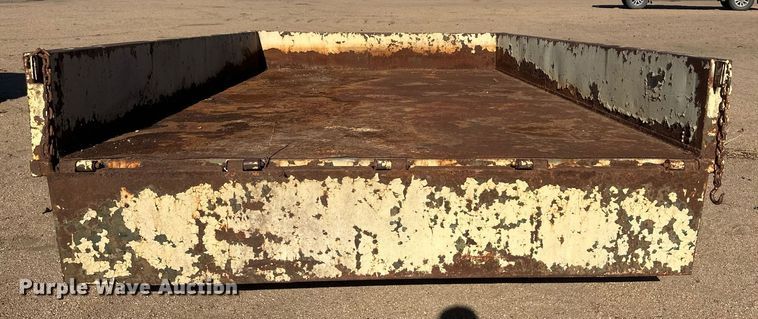 image for item IU9196 Shop built  utility trailer