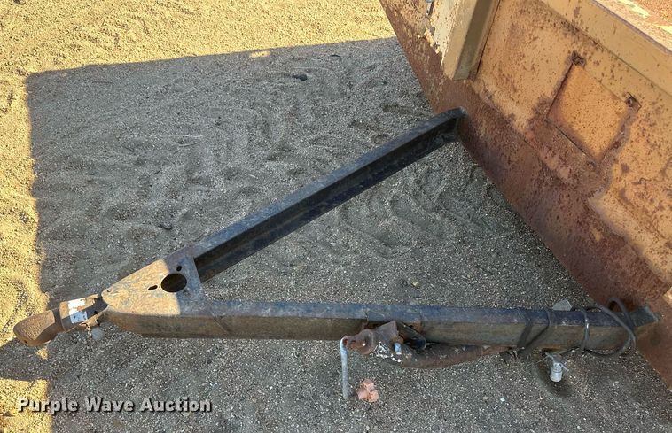 image for item IU9196 Shop built  utility trailer