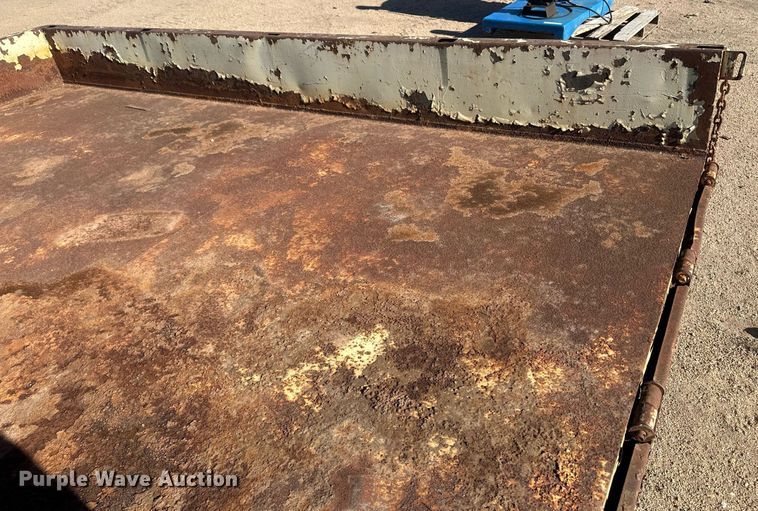 image for item IU9196 Shop built  utility trailer