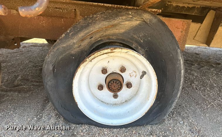 image for item IU9196 Shop built  utility trailer