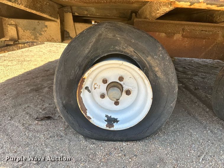 image for item IU9196 Shop built  utility trailer