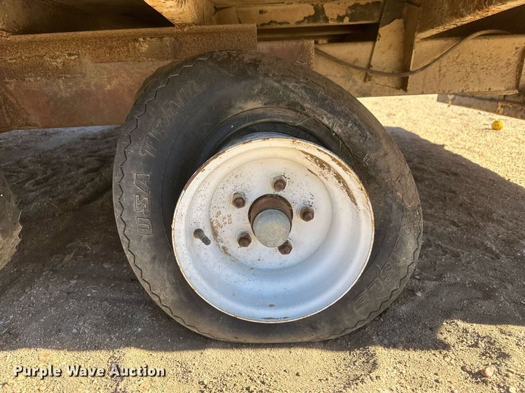 image for item IU9196 Shop built  utility trailer